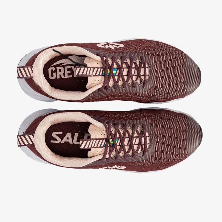 Salming Greyhound Shoe Tekaški Čevlji Ženska Bordo | 99FC8198